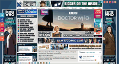Desktop Screenshot of drwho-online.co.uk